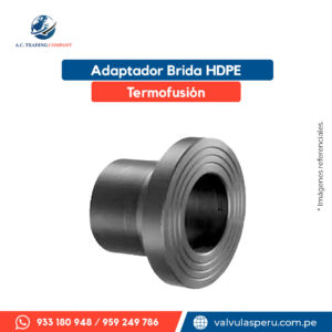 Adaptador brida HDPE termofusión