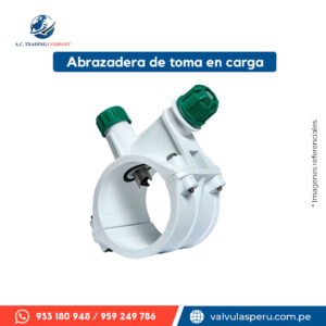 Abrazadera de toma en carga