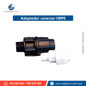 Adaptador conector HDPE