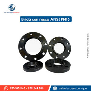 Brida rosca ANSI PN10
