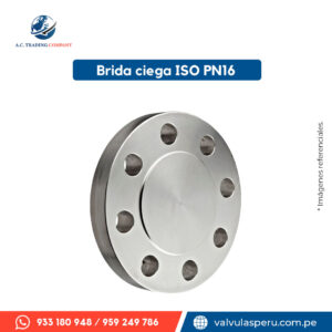 Brida ciega ISO PN10