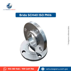 Brida ISO SCH40 PN16