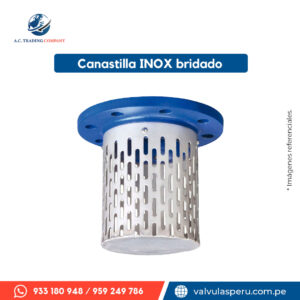 Canastilla INOX bridado