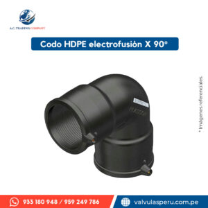Codo 90° HDPE Electrofusión