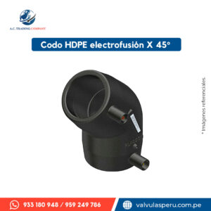 Codo 45° HDPE Electrofusión