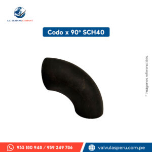Codo SCH40 90°