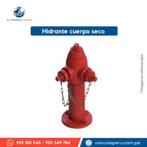 Hidrante cuerpo seco