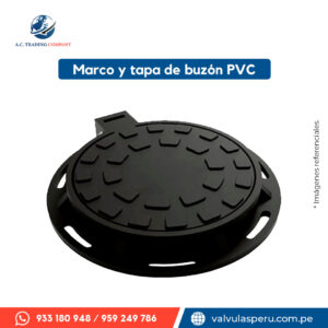 Marco y tapa para buzón PVC