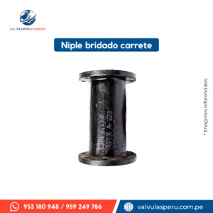 Niple bridado carrete