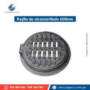 Rejilla para Alcantarillado 600mm