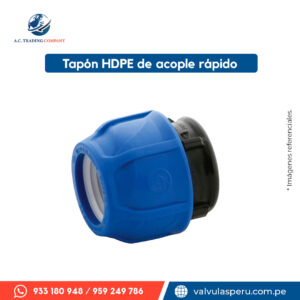 Tapón HDPE a compresión