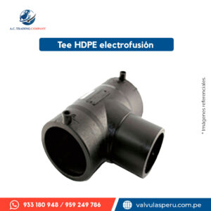 Tee HDPE electrofusión