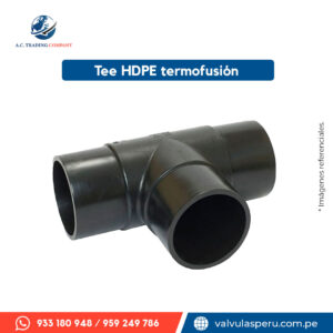 Tee HDPE termofusión