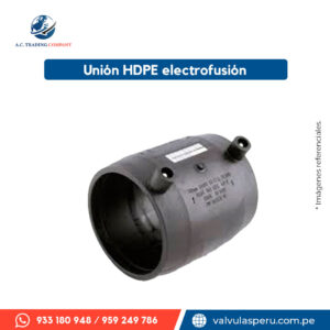 Unión HDPE electrofusión
