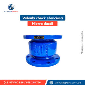 Válvula check silenciosa