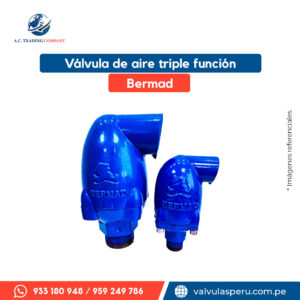 Válvula de aire triple función bermad