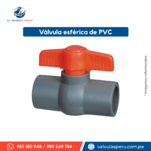 Válvula esférica PVC ERA
