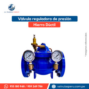 Válvula reguladora de presión